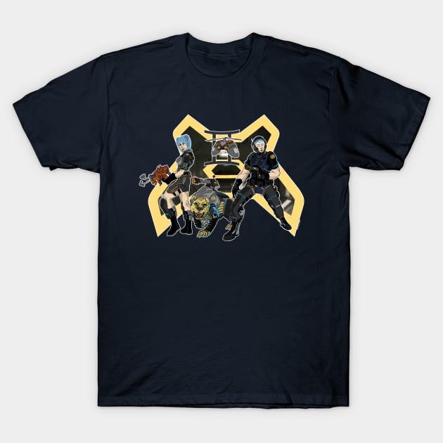 Squad Gemini T-Shirt by JoyfulConstruct